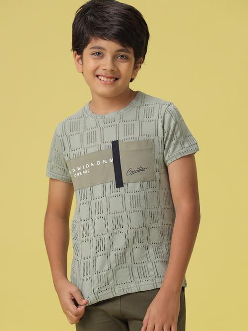 green cotton tshirt - 21128339 - Very Small Image - 1