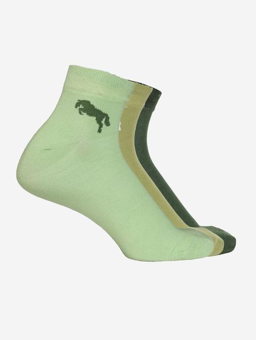 pack of 3 cotton ankle length socks - 21128895 - Very Small Image - 1