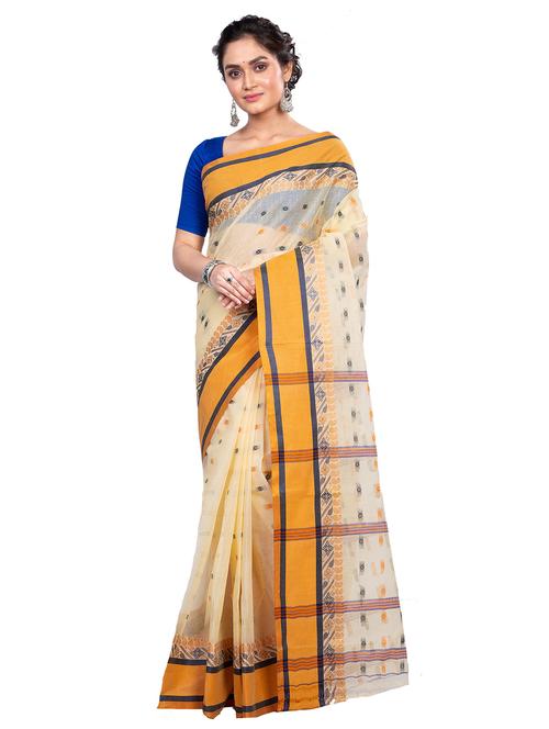 women self design handloom saree - 21136904 - Very Small Image - 1