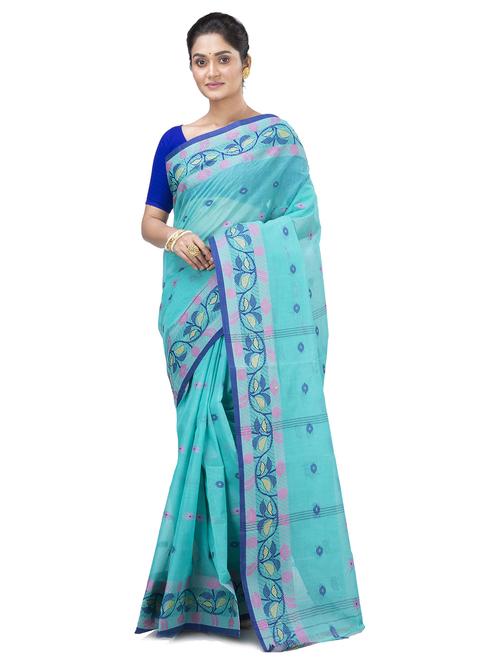 women self design handloom saree - 21137060 - Very Small Image - 1