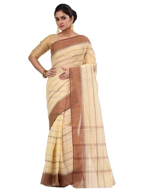 women self design handloom saree - 21137063 - Very Small Image - 1