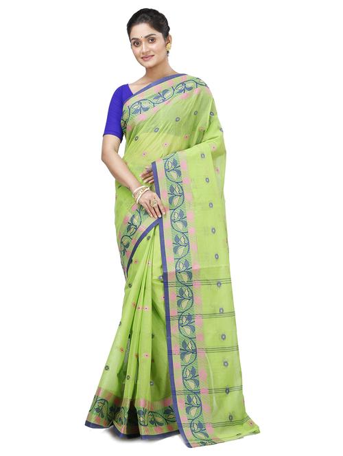 women self design handloom saree - 21137178 - Very Small Image - 1