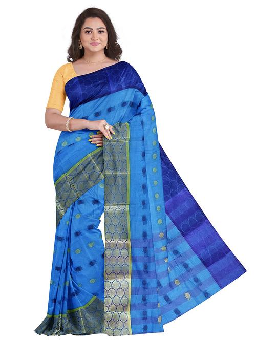 women self design tant saree - 21137527 - Very Small Image - 1