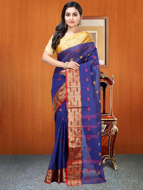 women self design tant saree - 21137529 - Very Small Image - 1