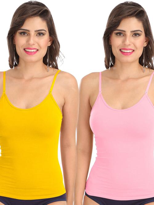 pack of 2 solid camisoles - 21140751 - Very Small Image - 1