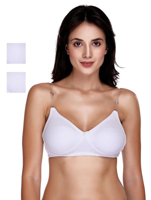 pack of 3 solid bras - 21141810 - Very Small Image - 1