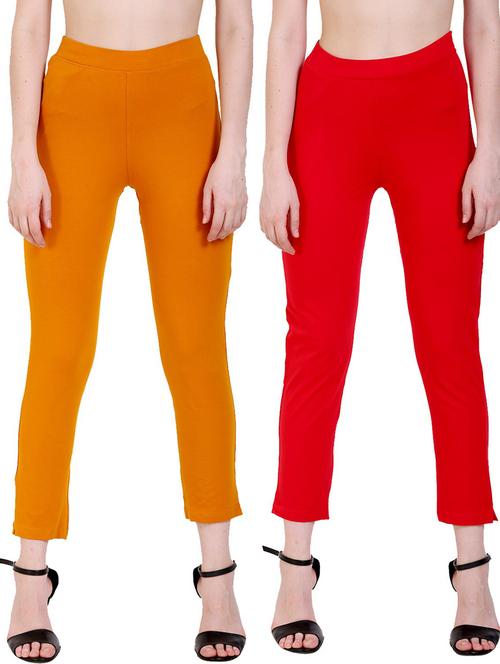 combo pack of 2 flat front trousers - 21142368 - Very Small Image - 1