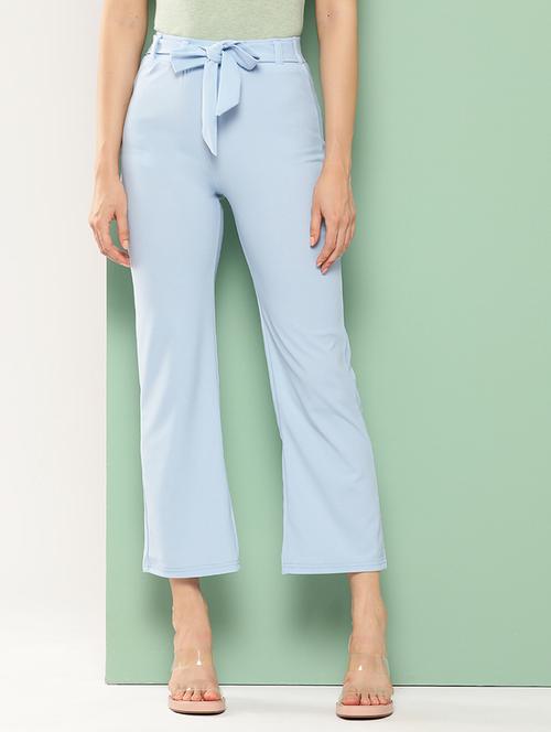 solid light blue bootcut trouser - 21142884 - Very Small Image - 1