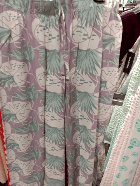 grey rayon capris - 21143344 - Very Small Image - 1