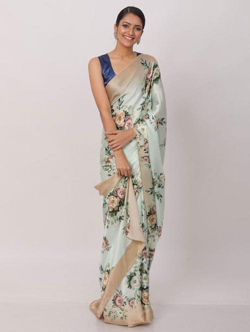 women printed saree with blouse - 21144718 - Very Small Image - 1