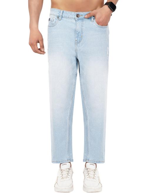 solid light blue denim jeans - 21145320 - Very Small Image - 1