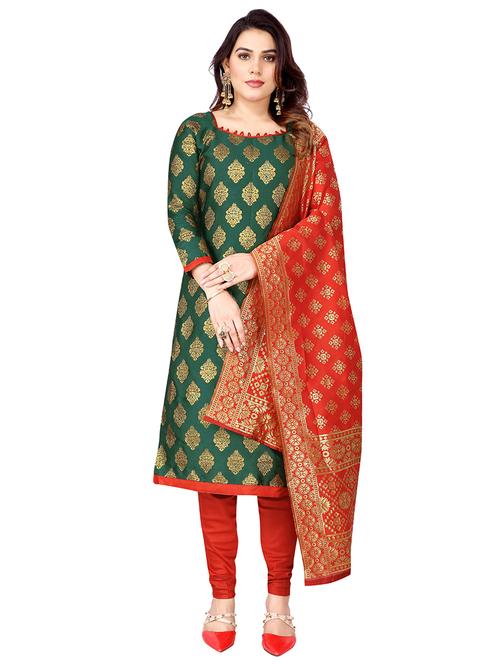 women printed unstitched suit - 21149188 - Very Small Image - 1