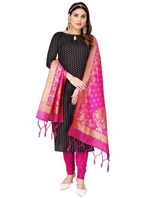 women's self design unstitched suit set - 21149290 - Very Small Image - 1