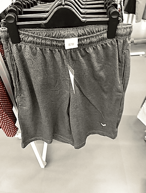 dark grey polyester jacquard short - 21151751 - Very Small Image - 1
