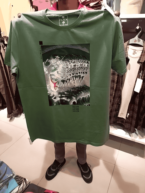 green cotton single jersey tshirt - 21152075 - Very Small Image - 1