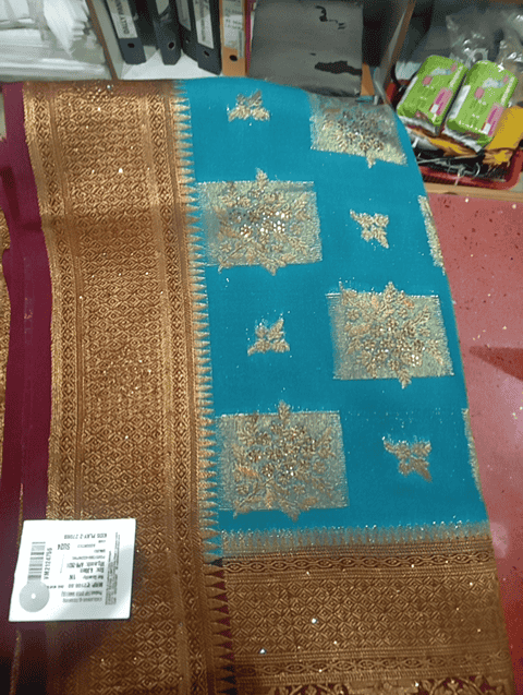 assorted silk saree - 21153583 - Very Small Image - 1