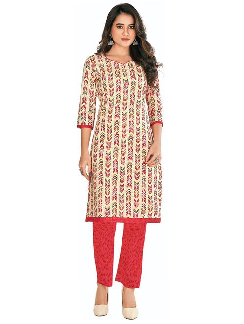 printed kurta bottom - 21154066 - Very Small Image - 1