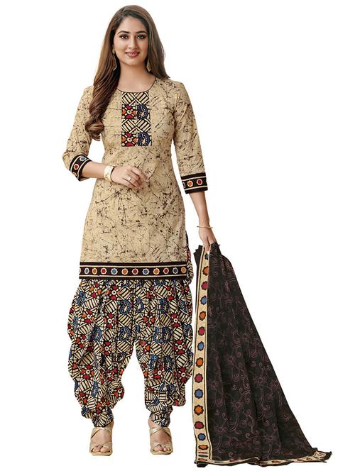 printed kurta bottom with dupatta - 21154158 - Very Small Image - 1