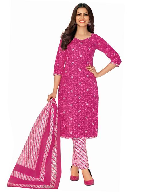 printed kurta bottom with dupatta - 21154217 - Very Small Image - 1