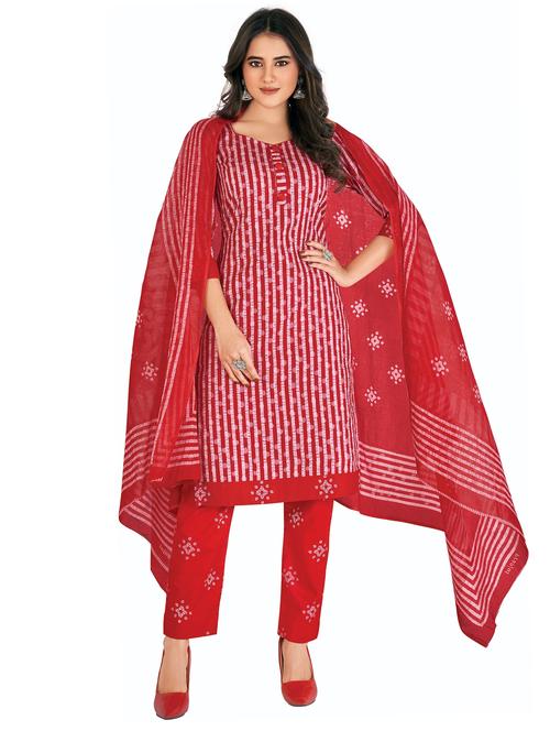 women printed kurta pant with dupatta set - 21154341 - Very Small Image - 1
