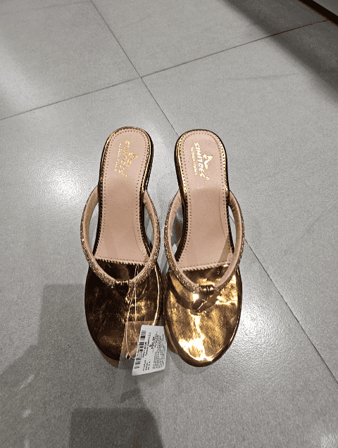 copper pu (polyurethane) flip flops - 21154615 - Very Small Image - 1