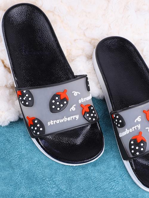 black flip flop slippers - 21156042 - Very Small Image - 1