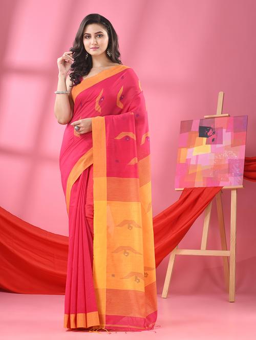 women self design handloom saree - 21161874 - Very Small Image - 1