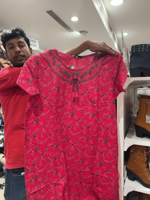 fuchsia alpine sleepshirts & nighty - 21166798 - Very Small Image - 1