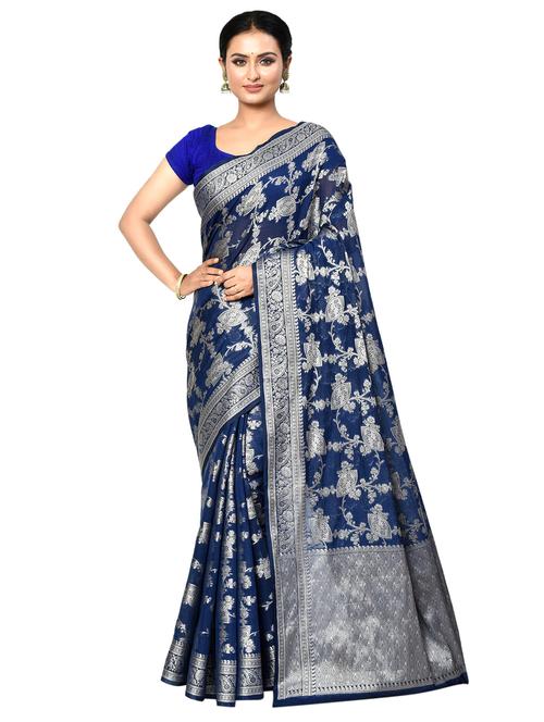 women self design banarasi saree - 21167826 - Very Small Image - 1
