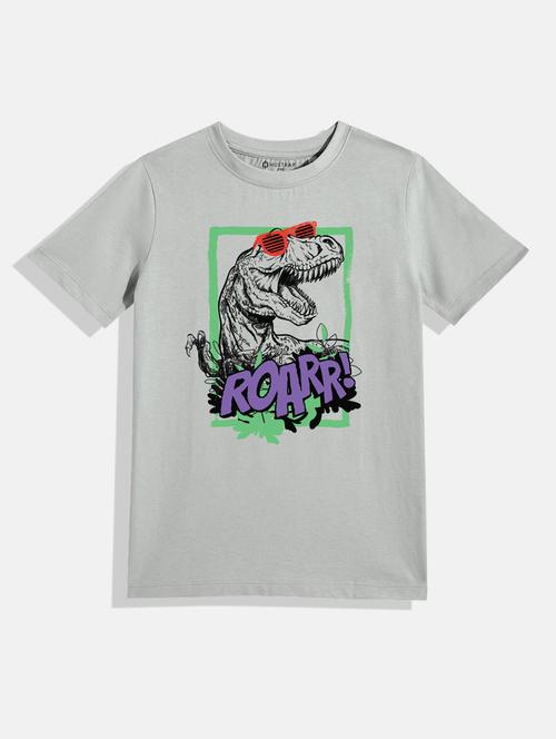 boys round neck printed t-shirt - 21168226 - Very Small Image - 1