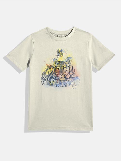 boys front print t-shirt - 21168230 - Very Small Image - 1