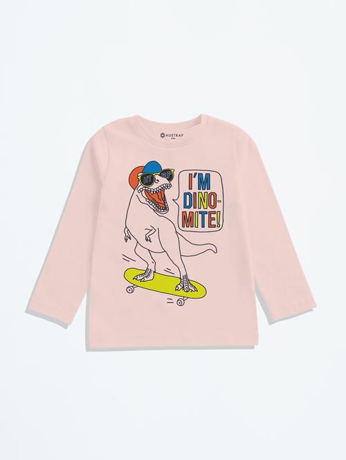boys front print t-shirt - 21168284 - Very Small Image - 1
