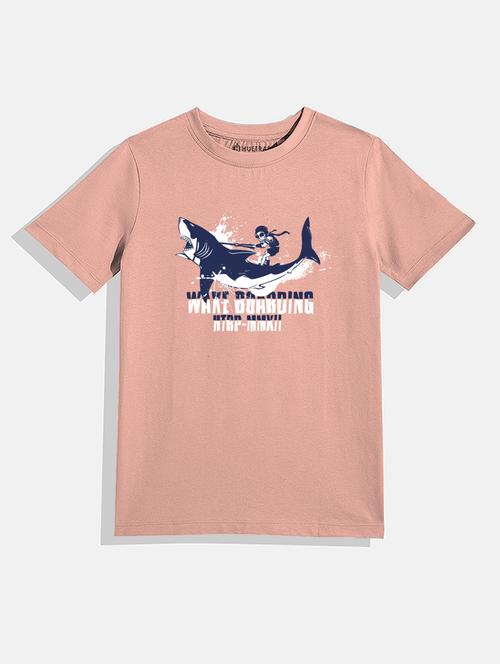 boys round neck printed t-shirt - 21168380 - Very Small Image - 1