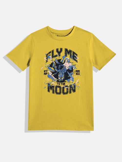 boys round neck printed t-shirt - 21168434 - Very Small Image - 1