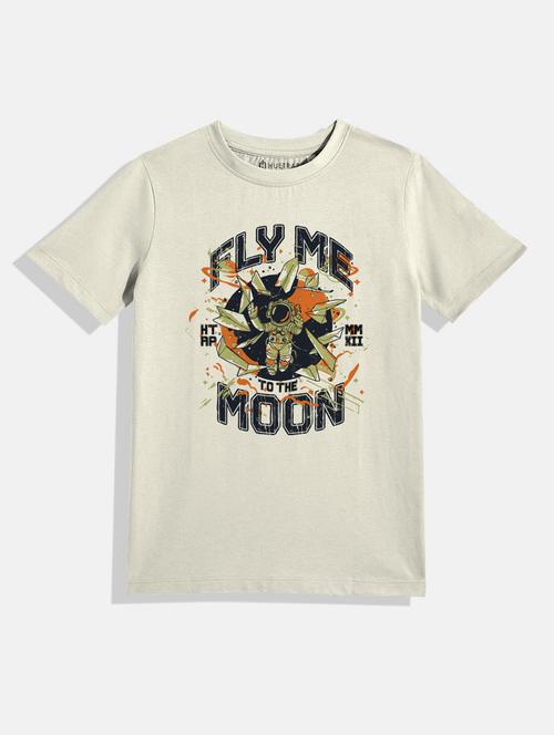 boys round neck printed t-shirt - 21168435 - Very Small Image - 1