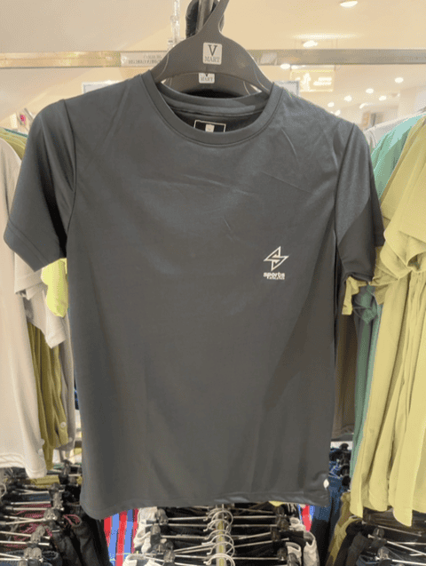 dark grey polyester single jersey tshirt - 21168722 - Very Small Image - 1