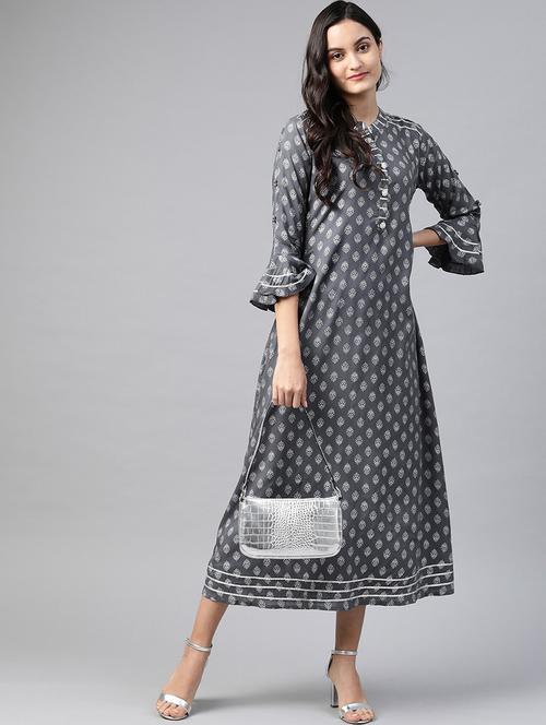 women printed a-line kurta - 21170734 - Very Small Image - 1