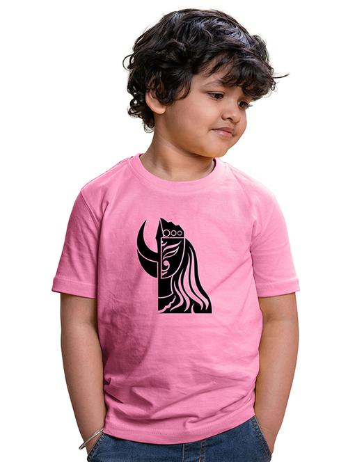pink cotton blend t-shirt - 21174886 - Very Small Image - 1