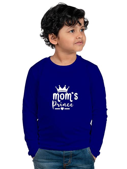 blue cotton blend t-shirt - 21174987 - Very Small Image - 1