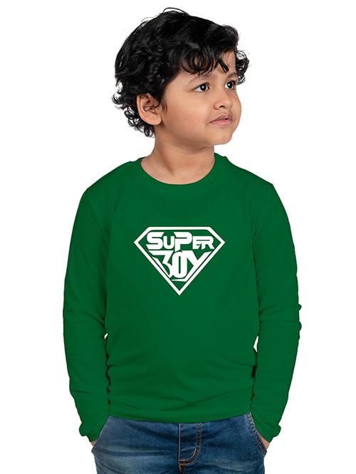 green cotton blend t-shirt - 21174999 - Very Small Image - 1