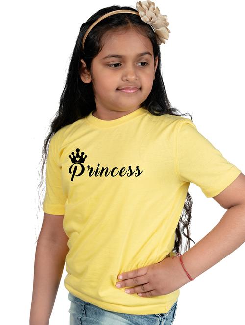 yellow cotton blend tee - 21175466 - Very Small Image - 1