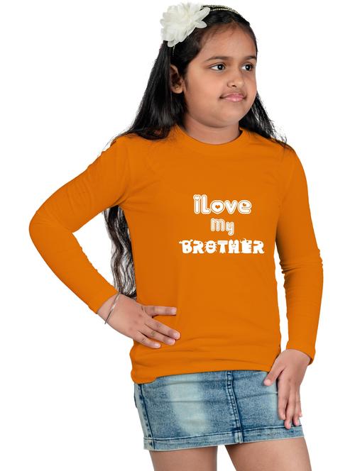 mustard cotton blend tee - 21175639 - Very Small Image - 1