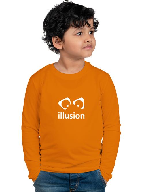 mustard cotton blend t-shirt - 21175647 - Very Small Image - 1