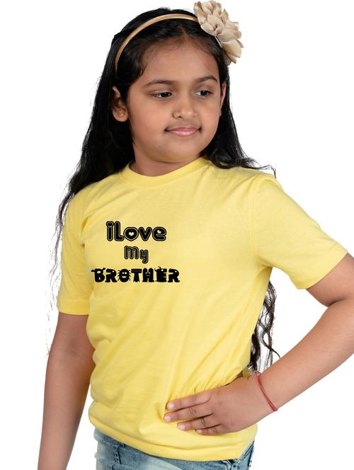 yellow cotton blend tee - 21175652 - Very Small Image - 1