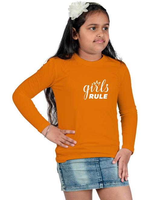 mustard cotton blend tee - 21175703 - Very Small Image - 1