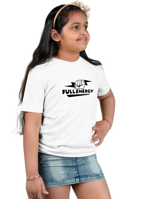 unisex white cotton blend t-shirt - 21175720 - Very Small Image - 1