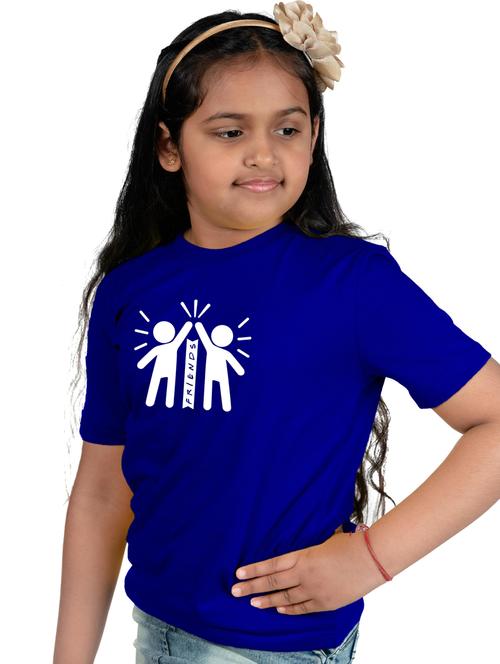 unisex blue cotton blend t-shirt - 21175730 - Very Small Image - 1