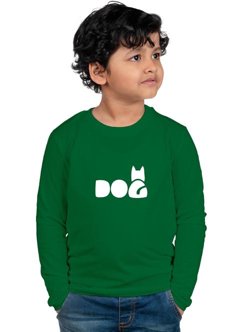 unisex green cotton blend t-shirt - 21175761 - Very Small Image - 1