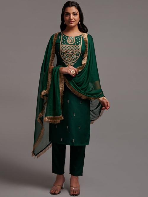 women three quarter sleeve suit set - 21176250 - Very Small Image - 1