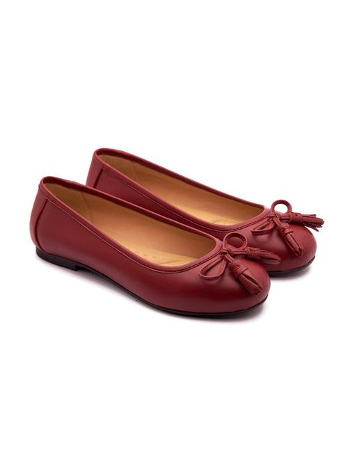 red pu slip on ballerina - 21176491 - Very Small Image - 1